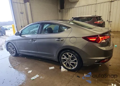2020 Hyundai Elantra Sel z USA, uszkodzony, nr VIN 5NPD84LF6LH524522